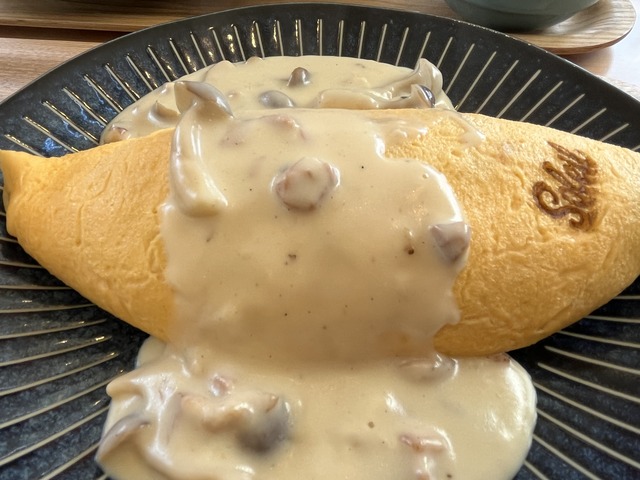 まけてるオムライスランチチキンクリーム1-2