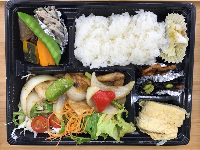 生姜焼き弁当2