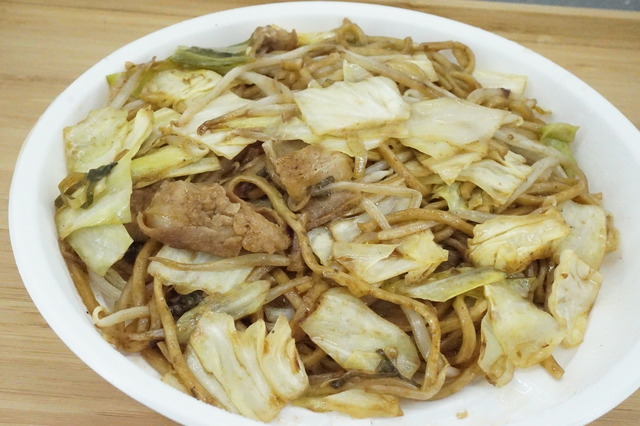 ホルモン焼きそば