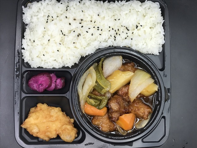 酢豚弁当2