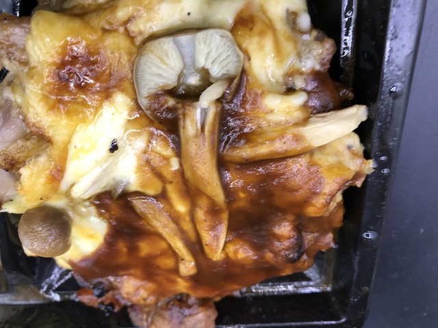 グリルチキンキノコのオーブン焼き2-1-4