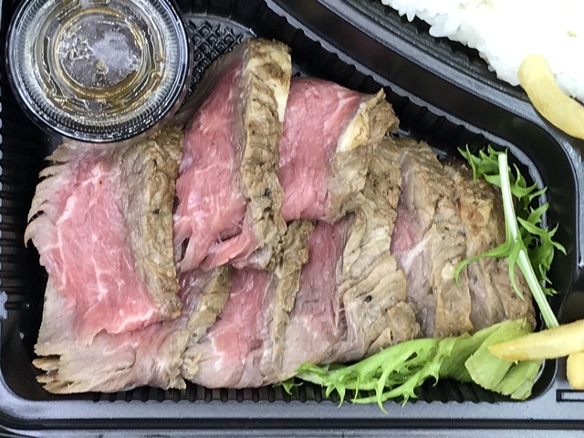 ローストビーフ弁当2-2