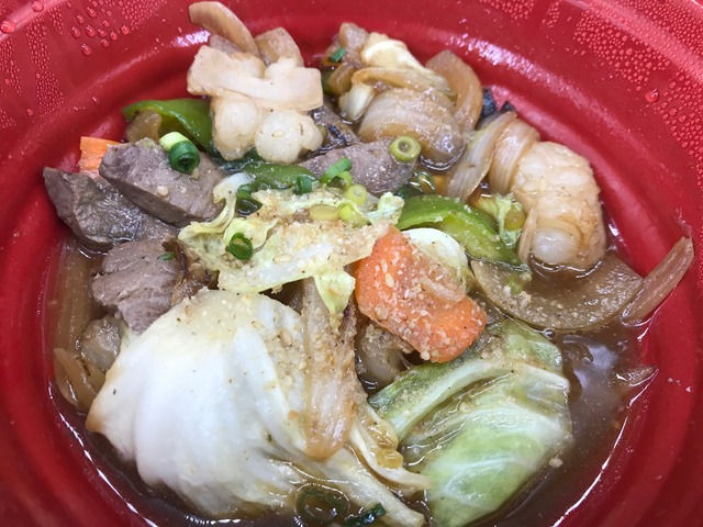 ホルモン野菜炒め1-2