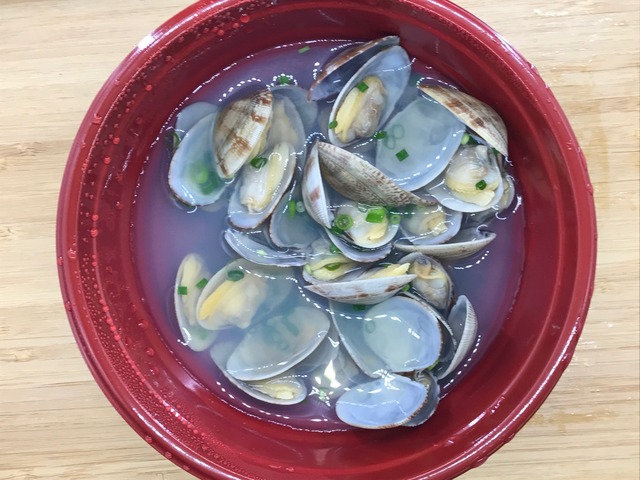 あさりの酒蒸し2-1