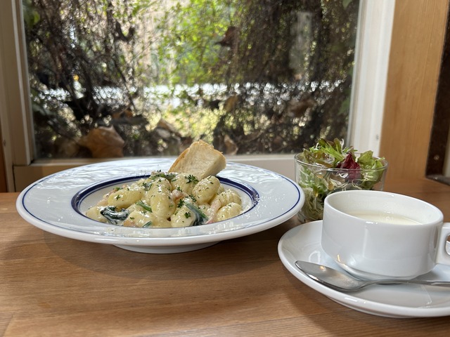 ベーコンのクリームニョッキセット1-1