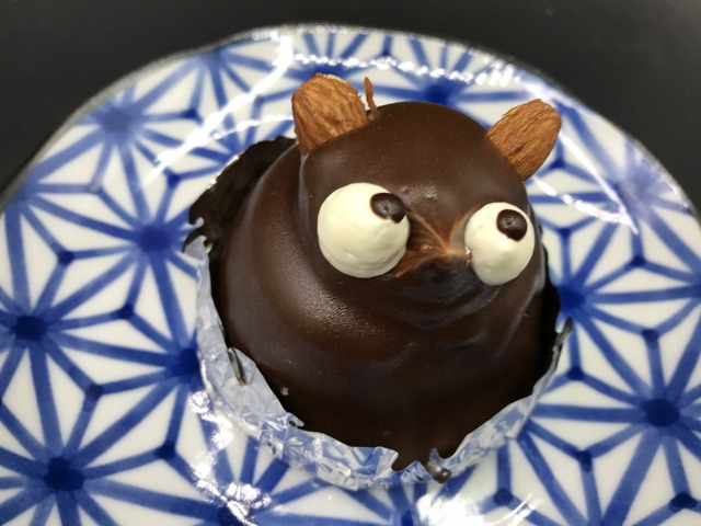 狸ケーキ黒2-2-1