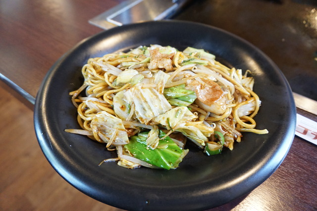 ホルモン焼きそば