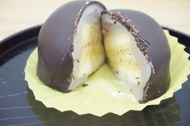 チョコバナナ大福2