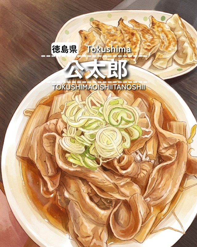 【徳島市国府町】豚骨ラーメン公太郎