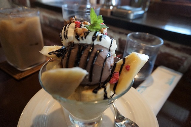 チョコバナナパフェ1