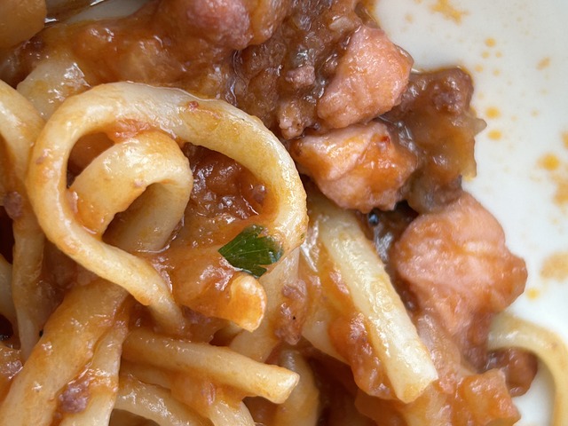 蛸のミートソース1-5