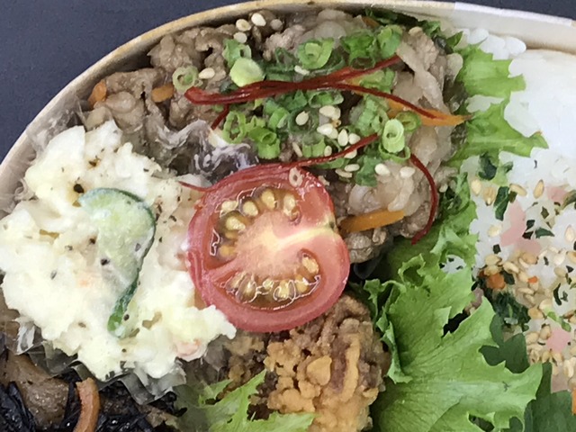 牛焼き肉弁当2-2