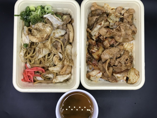 豚キムチ丼セット1