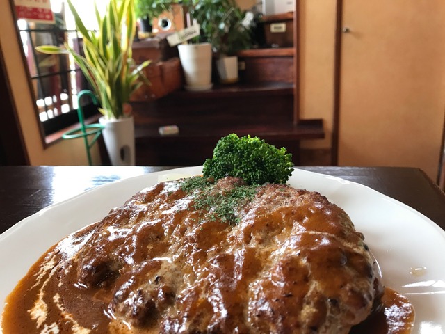 大きなハンバーグ5