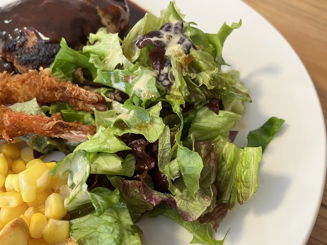 ハンバーグエビフライ1-6