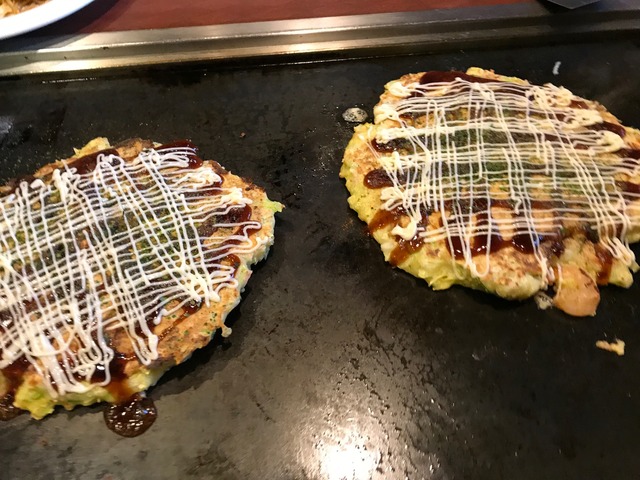 お好み焼き完成4