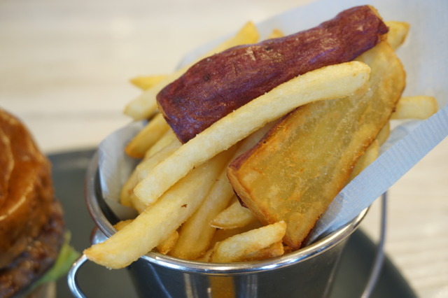 クラシックバーガーポテト1