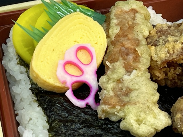 阿波尾鶏唐揚げ海苔弁当1-3