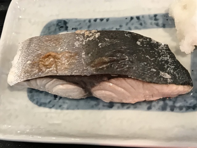 ハマチの塩焼き