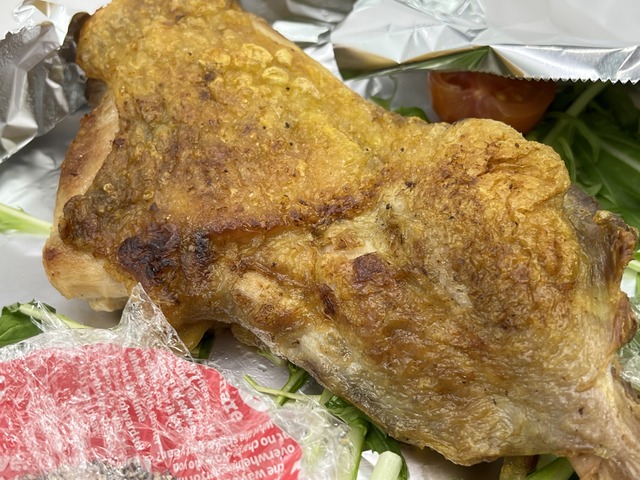 ホロホロ鶏のパリパリロースト1-2-5