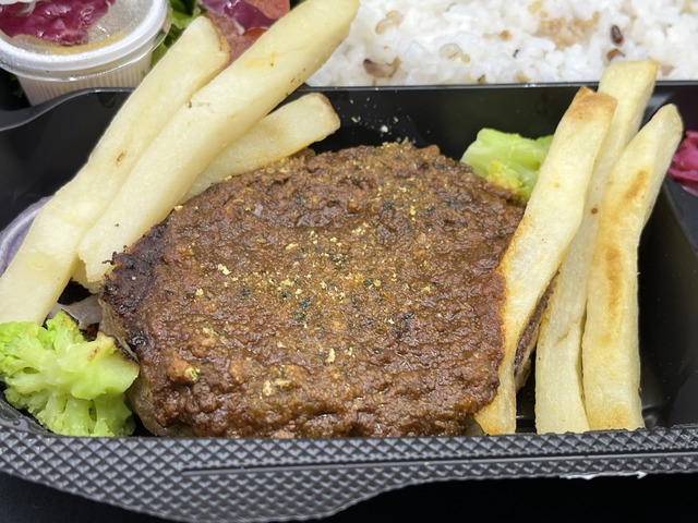 ハンバーグ弁当1-2-1