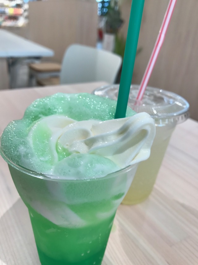 クリームソーダ1