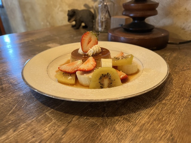 プリンアラモード1