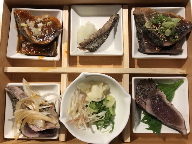 かつお食べ比べ膳2-2-2