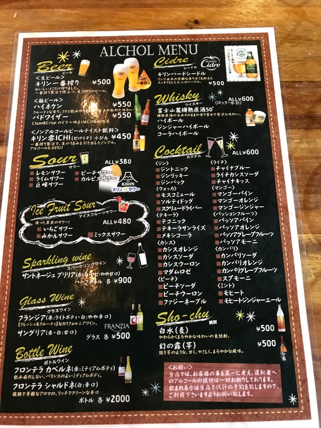 メニュー1