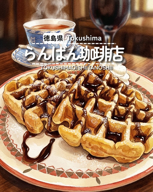 【徳島県吉野川市鴨島町】らんばん珈琲店
