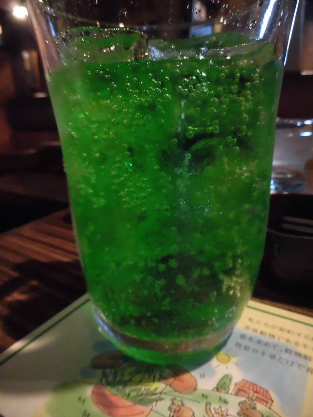 ランチドリンクメロンソーダ