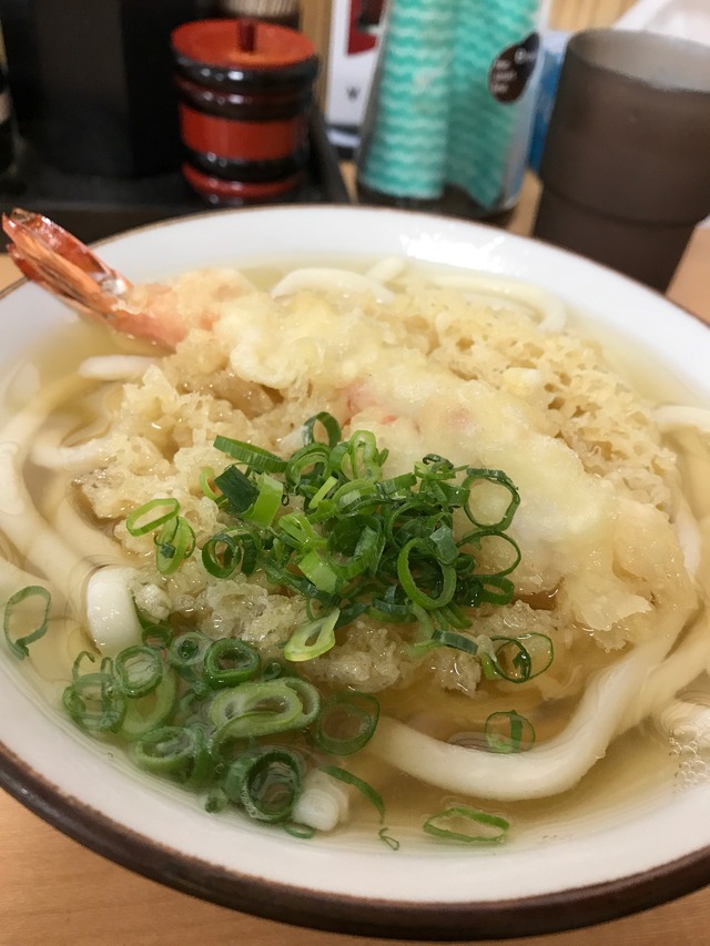 天ぷらうどん5