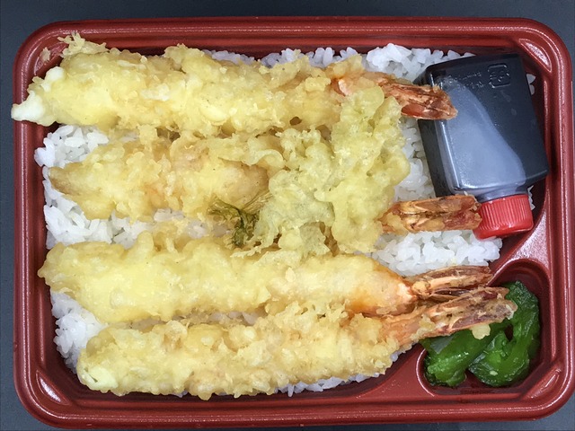 海老天丼1