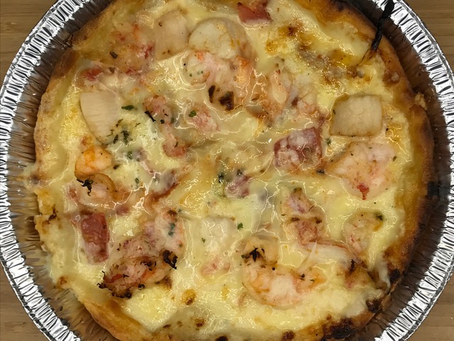 シーフードピザ2