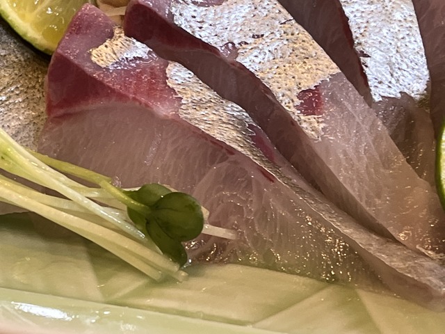 シマアジお造り1-2-1