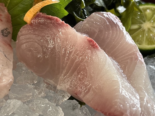 ハマチの刺身1-2-4