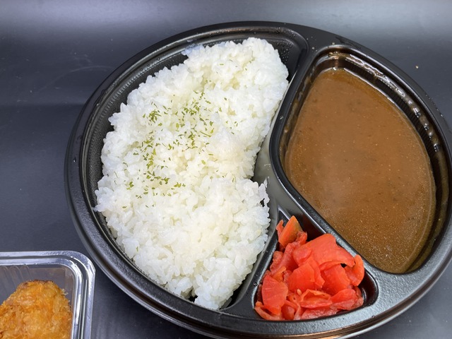 ❸エビフライカレー1-2