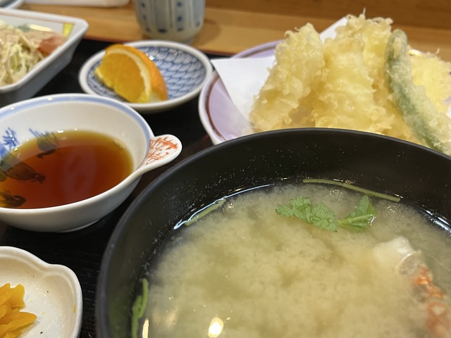 イカ天ぷら定食1-1-1