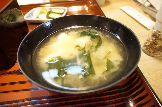 うな重お味噌汁