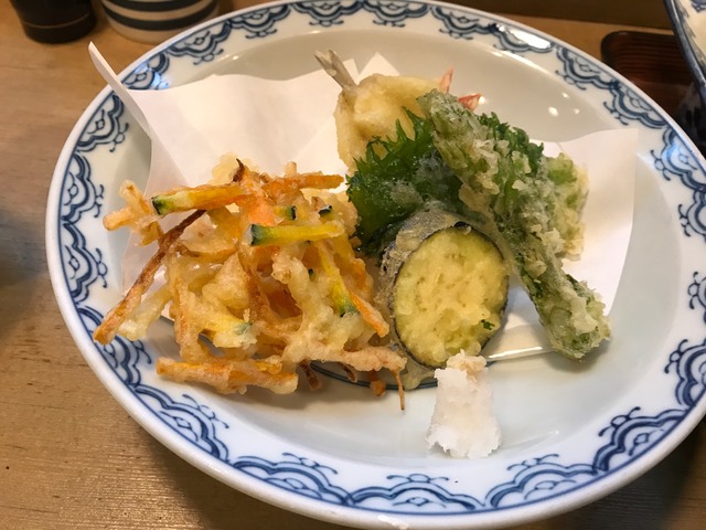 おすすめ定食天ぷら3