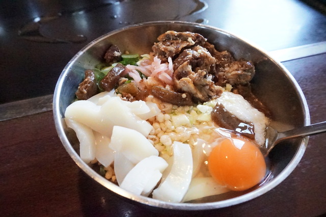 すじ珠イカトッピング1