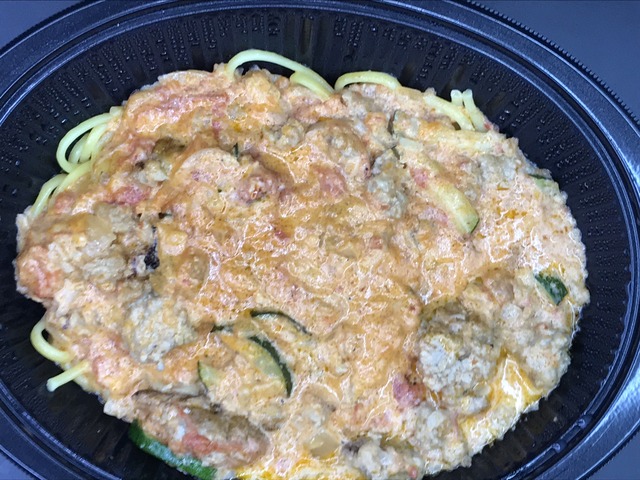 ミートクリームスパゲッティ1