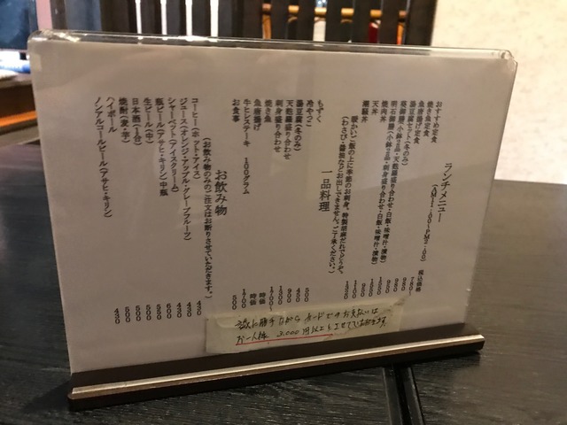 メニュー