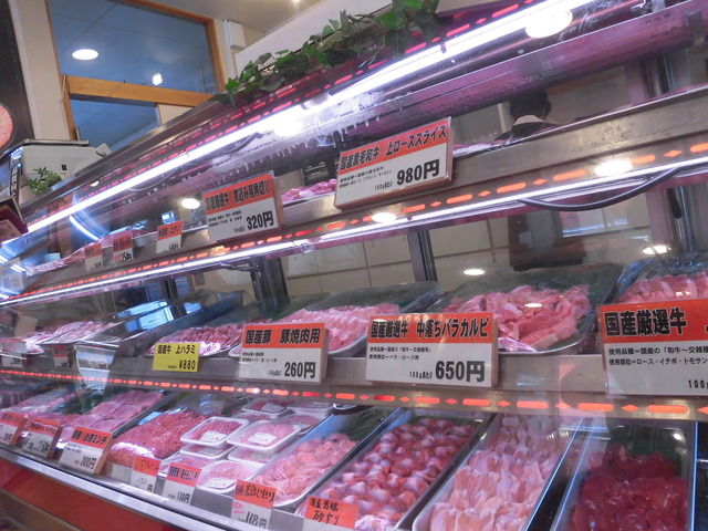 肉売り場
