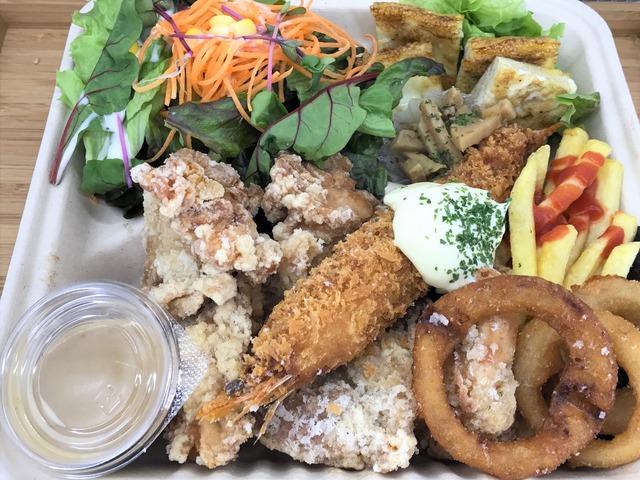 からあげ&エビフライBOX6 (2)