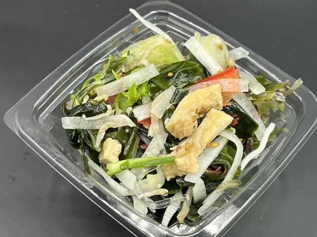 海藻と生姜じゃこのサラダ1-1