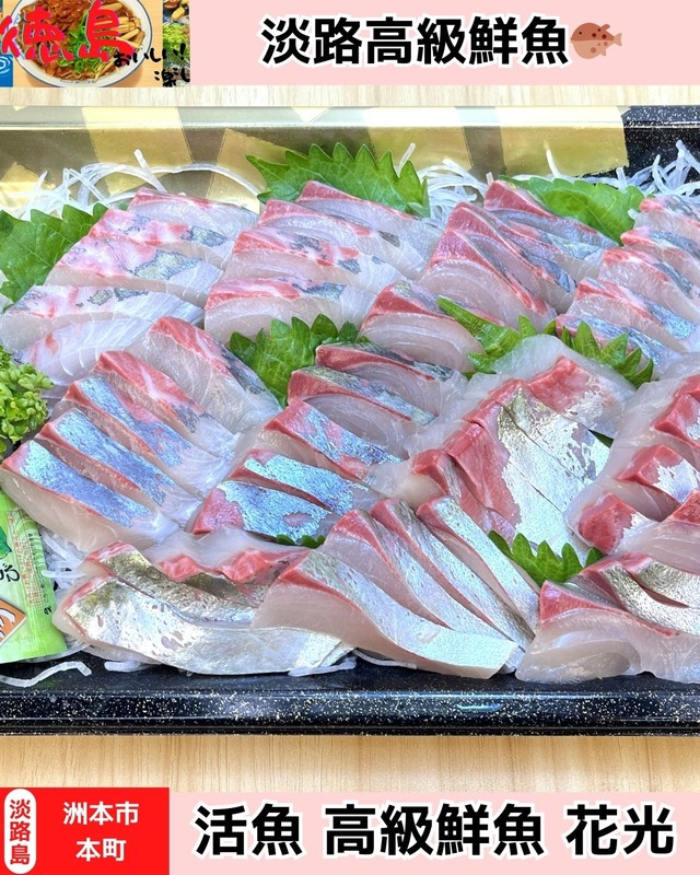 【淡路島洲本市】活魚 高級鮮魚 花光