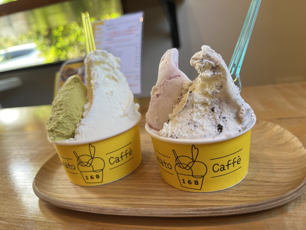 淡路島淡路市】168 Gelato Caffe : 徳島パンとスイーツと♬