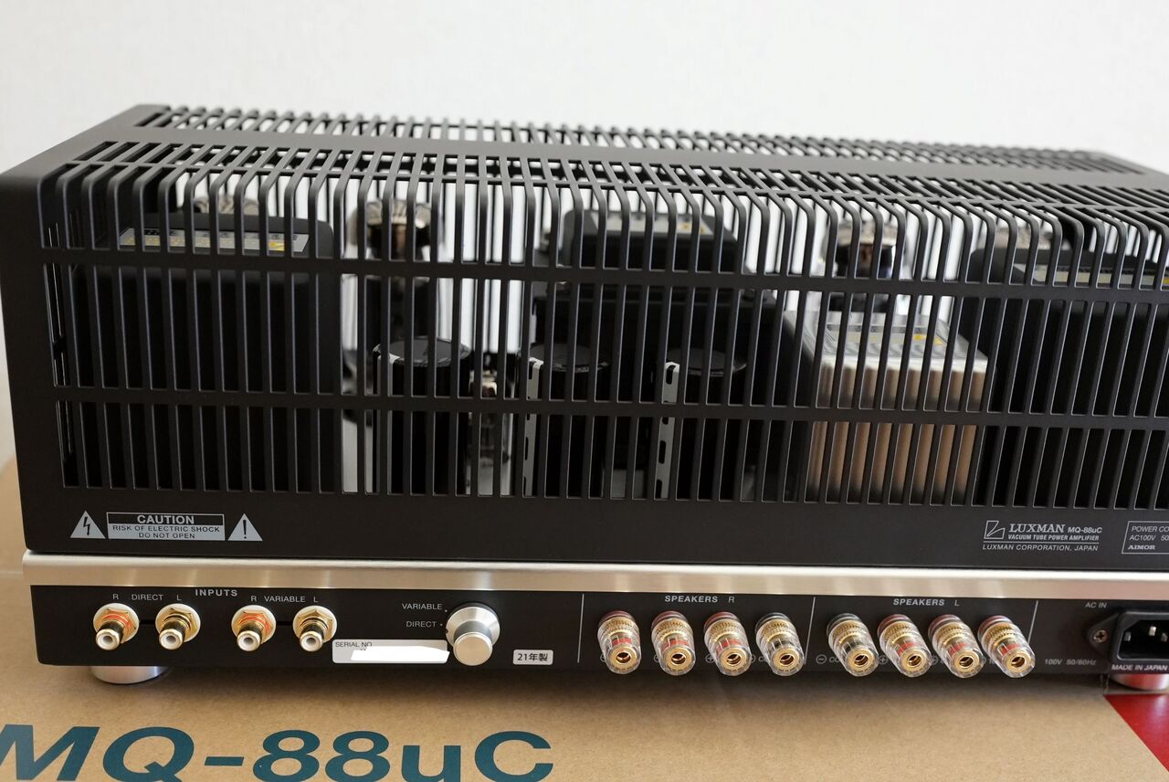 真空管パワーアンプ LUXMAN MQ-88uC 購入記 : 男ひとり旅の美学 真空管パワーアンプ LUXMAN MQ-88uC 購入記 : 男ひとり旅の美学