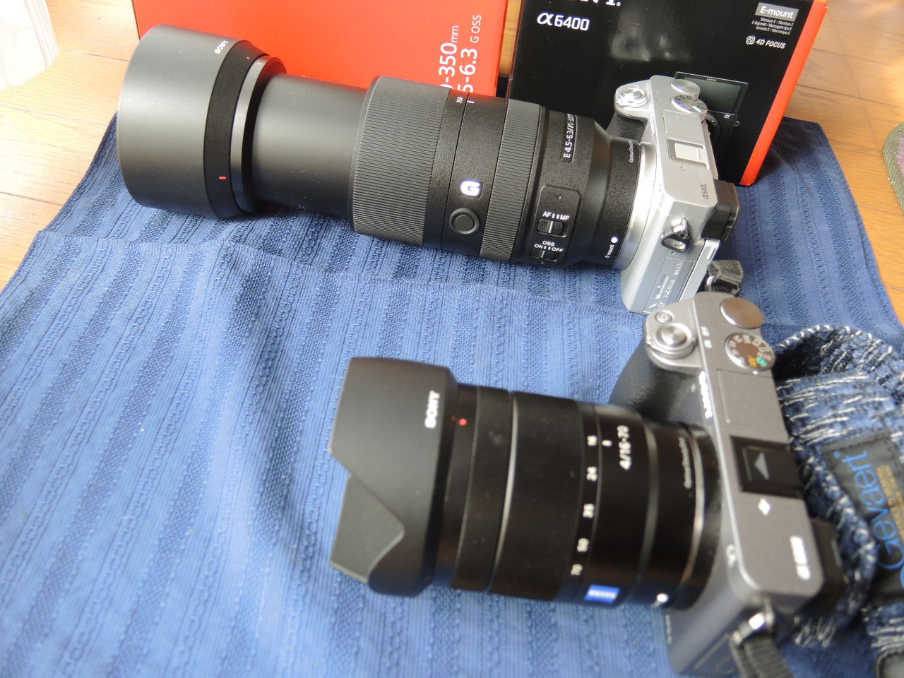 SONYミラーレス一眼カメラα6400＋望遠レンズSEL70350G（70-350mm